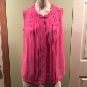 French Connection hot pink blouse